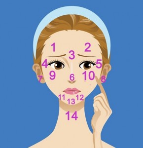 VỊ TRÍ nổi mụn trên mặt nói lên điều gì về cơ thể bạn? – Dấu hiệu bệnh